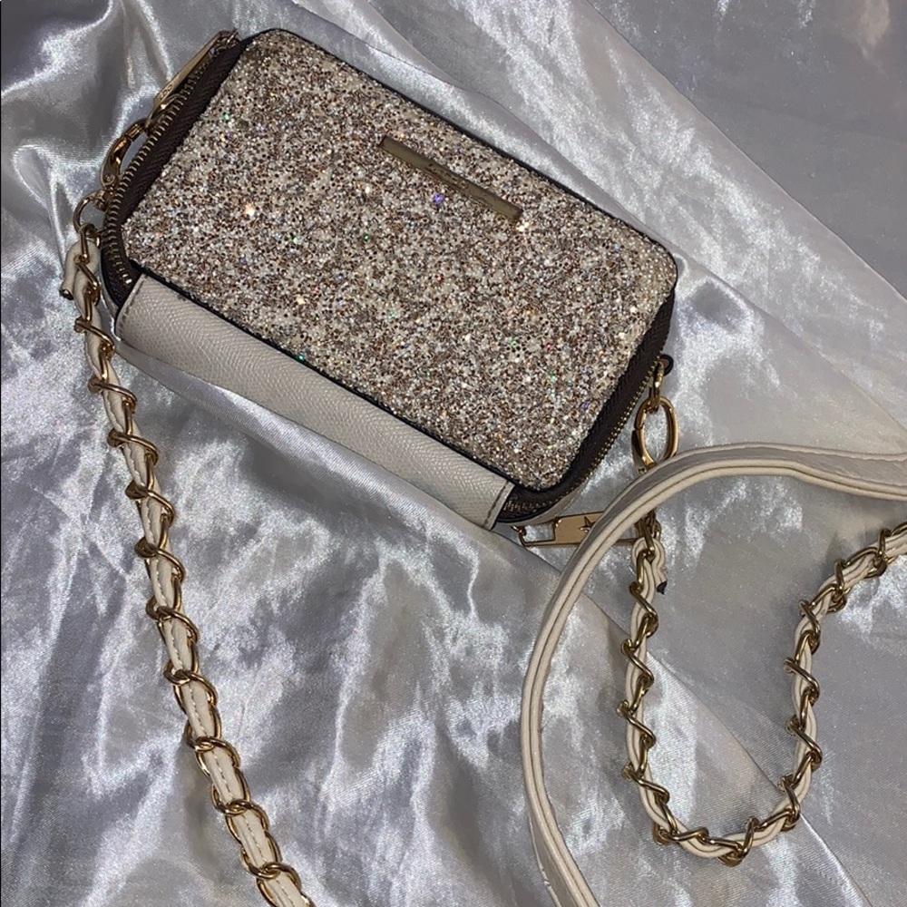 Glitter White Aldo Wallet/Purse